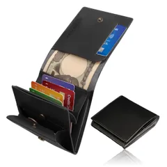 【訳あり品/OUTLET】財布 2つ折り財布 二つ折り メンズ レディース 本革 小銭入れ コンパクト 黒 ブラック