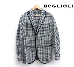BOGLIOLI☆ボリオリDOVER☆シアサッカージャケット44 - メルカリ