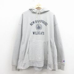 パーカー M グレー プリント スウェット地 フーディ 古着 7AS18 - メルカリ