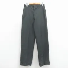 W29/古着 ミリタリー パンツ メンズ 80年代 80s USA製 濃緑 26jan24