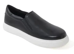 新品 [ロックポート] スニーカー ビーコン ライト ステップ スリッポン メンズ BLACK Smooth 28.0 cm W