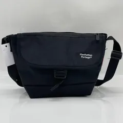 BN8102●Manhattan Portageメッセンジャーバッグ ショルダーバッグ ブラック