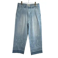 JOURNAL STANDARD relume (ジャーナルスタンダードレリューム) プロセシング デニムパンツ ブルー Mのサムネイル