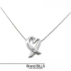 美品 Tiffany & Co ティファニー パロマ・ピカソ ラビングハート ネックレス 25604296 スターリングシルバー シルバー レディース ハート アクセサリー
