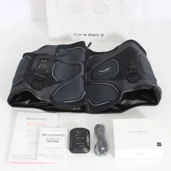 【美品】MTG SIXPAD Core Belt 2 SE-CB-03C-L ブラック Lサイズ シックスパッド コアベルト 本体のサムネイル