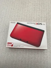 ◆ニンテンドー3DSLL本体 レッド×ブラック　0012568661　動作品