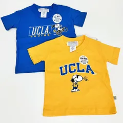 UCLA×スヌーピー コラボベビーTシャツ 3mサイズ（約50cm）2枚セット SNOOPY【新品・未使用】