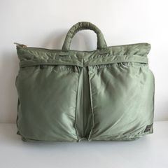 美品 希少 L サイズ✨ポーター タンカー ブリーフケース セージ