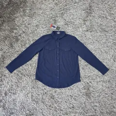 EDDIE BAUER(エディー・バウアー) ネイビー シャツ / レディース (M) / ST2529 / 新品
