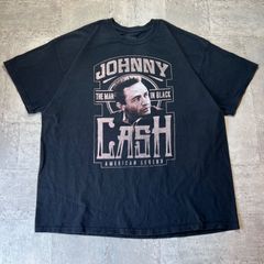 2XL】ジョニー・キャッシュ 「Man in Black」グラフィックTシャツ