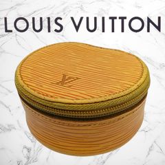 Louis Vuitton エピレザー 円形ポーチ レッド - メルカリ