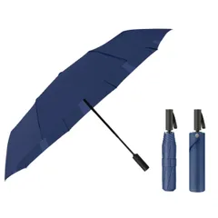 [MORE AUNI] 折りたたみ傘 日傘 形状記憶 UVカット 遮光 遮熱 超軽量 ワンタッチ 自動開閉 涼しい 通勤 通学 荷物多い時 楽 パッと開く 丈夫 MA0022 (ネイビー) [ネイビー]