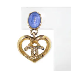 CHANEL/シャネル/ココマーク/ラインストーン/ピアス片方/j19-40