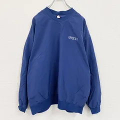 古着 used　90s　LANDS’END　ランズエンド　ナイロンプルオーバージャケット　ヴィンテージ　青　ブルー　Lサイズ