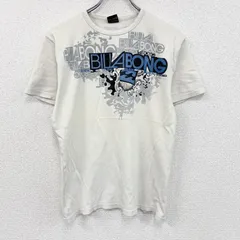 古着 used　Billabong　ビラボン　半袖プリントTシャツ　白　ホワイト　2XLサイズ