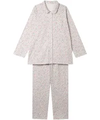 新品 Wing/Wacoal(ウイング/ワコール)パジャマ 綿100%(本体) スムース素材 長袖 長ズボン EP7046 PI M