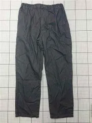 ◇ Θ 無印良品 MUJI メンズ イージーパンツ Lサイズ ブラック系 E  【1602240009219】