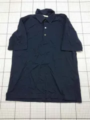 ◇ ⊂ ユナイテッドアローズ UNITED ARROWS ポロシャツ ネイビー系 Lサイズ メンズ E  【1602240010161】