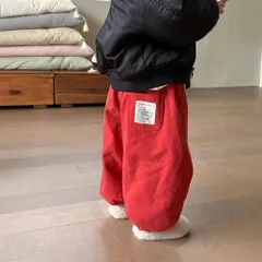 海外子供服　パンツ　長ズボン　裏起毛