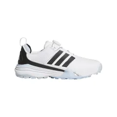 新品 [アディダスゴルフ] ゴルフシューズ ウィメンズ アディパワー 26 SL ボア フットウェアホワイト/コアブラック/クリスタルスカイ 22.5 cm