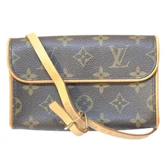 ルイヴィトン　Louis Vuitton　モノグラム　ポシェット　フロランティーヌ　M51855　ウェストバッグ　バッグ　ショルダーバッグ　レディース　美品
