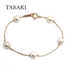 タサキ TASAKI K18 パール ブレスレット ア・シークレット - メルカリ