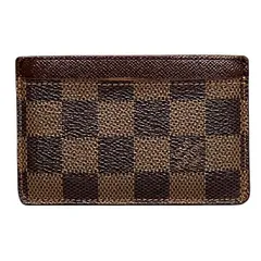 ルイヴィトン　Louis Vuitton　ダミエ　ポルトカルトサーンプル　N61722　ブランド小物　カードケース　ユニセックス