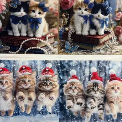 パネル生地　在庫処分‼️ 猫16柄　157