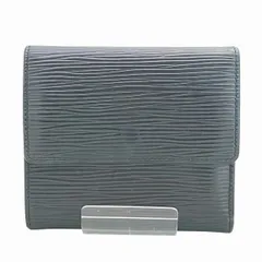ルイヴィトン　Louis Vuitton　エピ　ポルトモネ　ビエ　カルト　クレディ　M63482　ダブルホック　3つ折り財布　ユニセックス