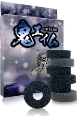 【新着商品】鬼エイム 灰鬼 PS4 PS5 Switch コントローラー エイム 向上 リング FPS 鬼輪 国産 硬さ3種類 計6個入り (アソート)