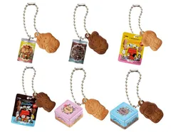 PEANUTS ビスケットミニチュアチャーム 全6種セット