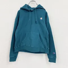 古着 used　Champion　チャンピオン　リバースウィーブ　スウェットパーカー/フーディー　エメラルドグリーン　Mサイズ
