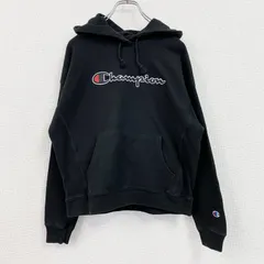 古着 used　Champion　チャンピオン　リバースウィーブ　スウェットパーカー/フーディー　黒　ブラック　Lサイズ