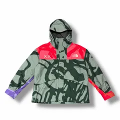THE NORTH FACE × KAWS 22SS RETRO 1986 MOUNTAIN JACKET レトロ1986マウンテンジャケット コラボ ノースフェイス × カウズ NF0A7WLW Balsam Green XL （10438M）