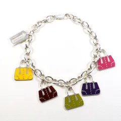 コーチ COACH シルバー925 ブレスレット 総重量約29.8g 約18.5cm