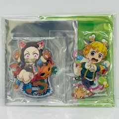 【飾磨店】 中古 竈門禰豆子&我妻善逸「鬼滅の刃×ufotable Cafe×マチ★アソビCAFE×ufotable DINING 2025 アクリルスタンド」