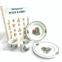 Wedgwood ウェッジウッド マグカップ＆プレートセット  2セット/旧刻印    ホワイト  / 240001193092のサムネイル