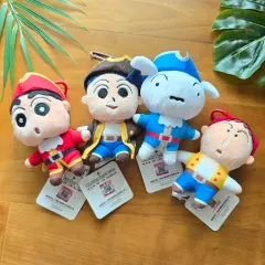 クレヨンしんちゃん 海賊 COS コスチューム 4種 キーホルダー ぬいぐるみ - New