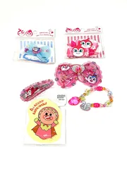 「ドキンちゃんのドキドキおしゃれショップ」限定のヘアアクセサリー5点ステッカーセット！新品未使用品