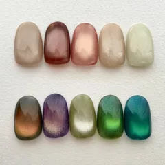 【サイズオーダー】2色までカラー選択可 マグネットネイル