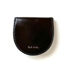 Paul Smith コードバン 希少品 馬蹄型コインケース 美品 ブラウン