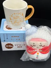 タグ付き ちいかわ エニマイくじ E賞マスコット 古本屋 G賞マグカップ うさぎ