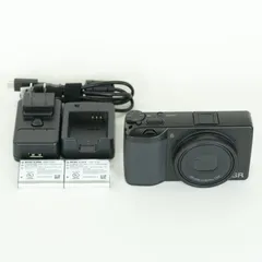 [美品 | シャッター数408回｜バッテリー2個付] RICOH GR IIIx | コンパクトデジタルカメラ