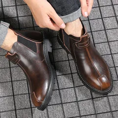 ブーツ シークレットシューズ サイドゴア 8cmアップ 5Rin936