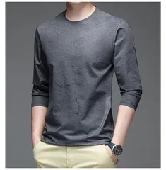 Tシャツ メンズ 長袖 クルーネック カットソー カジュアル おしゃれ ファッション 春 秋 速乾