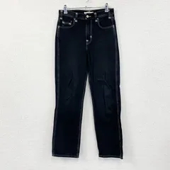 古着 used　Levi’s RED　リーバイスレッド　LOOSE STRAIGHT　デニムパンツ/ジーンズ　黒　ブラック　24サイズ