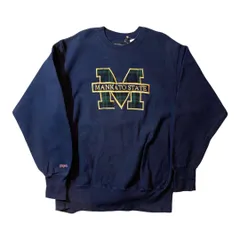 jan sports reverse weave sweat size L / ジャンスポーツ リバースウィーブ ネイビー　【E903】