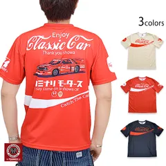 Enjoy Classic Carドライ半袖Tシャツ◆カミナリのサムネイル