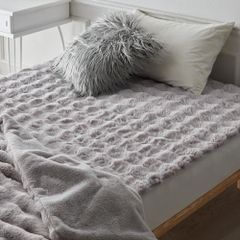 16990円ベルメゾン フレンチリネン ウォッシュキルトケット シングル