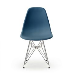 イームズ シェルチェア Vitra社製 エッフェルベース ブルー - メルカリ